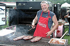 Happy Cooker at the Blue Ridge BBQ Festival 